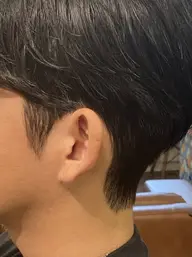 2回目以降限定‼️【🇰🇷韓国発🇰🇷サイドやバックが膨らむ方へ✨】骨格矯正メンズカット＋ダウンパーマ