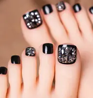 【初回オフ無料・フットバス付】フットネイル親指アート、ミラー(持ち込みOK)