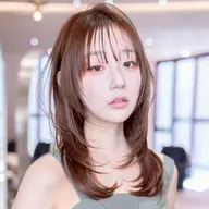 【柔らかくびれ感】艶レイヤーカット＆似合わせカラー✂️🎨