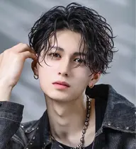 メンズカット＋ツイストスパイラルパーマ【ツイスパ】