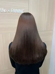 【傷んだ髪を修復⭐️】ブラウン系カラー🤎➕ハホニコトリートメント✨➕ナノバブル🚿