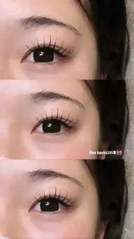 フラットラッシュ 120本🎀