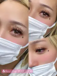 &healthy《🌷LED &healthy✖️フラットラッシュ120本🌷》¥8500   圧倒的持続力💎