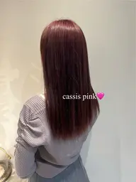 【透明感重視🎨】ブリーチありWカラー＋1stepトリートメント付🌿＋ロング追加料金別途