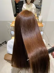 🌹最高級髪質改善フルコース《ミニモ限定メニュー》🌹美髪縮毛矯正+カット+艶カラー+1step保湿トリートメント🥣