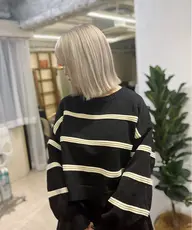 【minimo限定クーポン】🌺似合わせカット+透明感ダブルカラー🌺