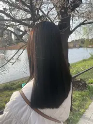 人気No.2【👼髪質改善👼】🩵minimo限定🩵縮毛矯正➕スタイリング 口コミ記入でサービス🈶