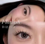 【4月限定】フラットラッシュ120本¥2000