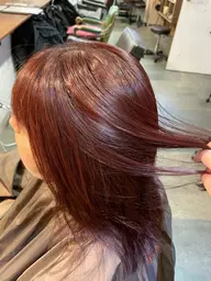 水素カラー＋シャンプースタイリング込