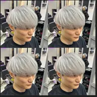 💥🐾メンズ限定ハイトーン🐾💥カット➕トリプルカラー➕トリートメント【ブリーチ2回,カラー1回⠀】