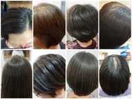 《ヘナ染め　》初心者さん向けデビューコース(3回セット)細毛や地肌が弱い人におすすめの天然ハーブ染料を使います。