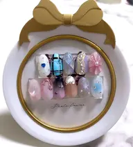 2本アートネイル《オフ込⭕️》【阿佐ヶ谷/パラジェル人気店】【パラジェルに変更＋1100円】