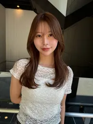 🌿【ナチュラル艶髪】カット＋髪質改善トリートメント ¥8,000