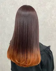 💕パツッとならない💕グラデーションカラー＋トリートメント