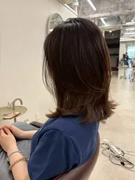 🪴ナチュラルハイライトケアカラー　（白髪ぼかしも🙆🏻‍♀️）