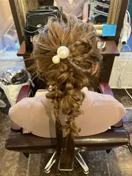 早朝9時半〜のご予約のヘアセット