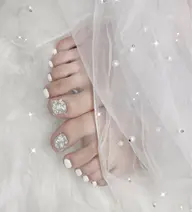 「ジェルオフ無料」🫐フット2本アートやり放題