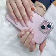 [チップ長さ出し10本]ラメグラorグラデーション