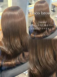 【︎︎☁ お手軽ケア ☁️】ワンカラー🌈 + クイック髪質改善トリートメント