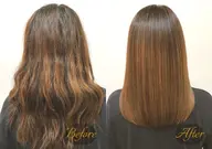 【憧れの艶髪へ…】髪質改善ストレートエステ_オリジナルホームケア3点セット付