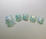 【フット】持ち込みデザデザイン 90分、アート2本、初回ジェルオフ無料