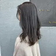 ⛓️前髪のうねりとおさらば⛓️前髪縮毛矯正+艶カラー🩵毎日のアイロンを楽に!