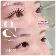 ＆healthyアンドヘルシー（マツエクパーマ）モニター様　140本まで　コーティング仕上げ込み