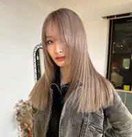 【縮毛矯正、黒染めなど複雑履歴の方必見💡】ダブルケアブリーチ&お好みカラー＆髪質改善トリートメント⭐️🎀