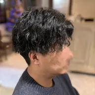 【𝐌𝐄𝐍'𝐒 限定🩶】メンズカット ➕ ツイストスパイラルパーマ🍸✦ ⋆ ࣪.