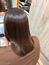 カラー+髪質改善トリートメント¥15,900