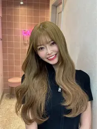 【艶の出る透明感クリスタルカラー】💛ダブルカラー＋超音波トリートメント💛