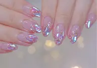 初回フィルインオフ無料■大人気【ワンホン】ガラスネイル¥11980→6980