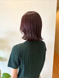 ワンカラー(ブリーチなし)+BYKARTEトリートメント