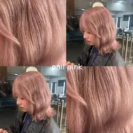 【🎀ブリーチ＆カット💎】1回ブリーチ＋オンカラー＋似合わせカット＋ツヤTR￥14200~