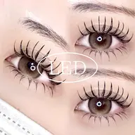 【オフ無料】LED🌟ダブルフラットラッシュ 80束（アイシャンプー付き🫧）