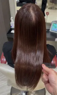 暖色系カラーが好きな方へ🔴🟠暖色カラー+超音波トリートメント🔴🟠