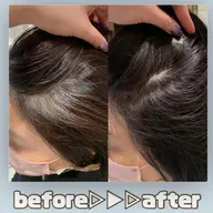 【💗モデル価格💗】《脱白髪》白髪染め➕透明感カラー➕うる艶トリートメント🍯補足説明必須