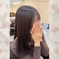 🎨平日1名様限定🎨カット＋カラー（ワンカラー）　練習モデル【補足説明を必ずご一読ください】