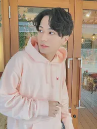 【身だしなみ】骨格似合わせカット＋スパイラルパーマ＋眉カット　¥8980