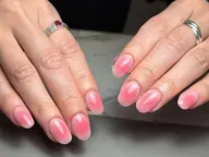 💖💖【ジェルオフ無料】チークマグネットグラデーションorベース一色付　¥5980円