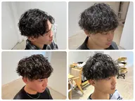 💫カット+ケアメンズパーマ【ツイスト、波巻きなど】💫