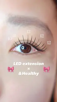 💘&Healthyアンドヘルシー💘（エクステ&パーマ）