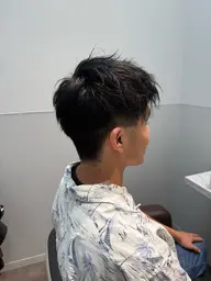 メンズカット+眉カット