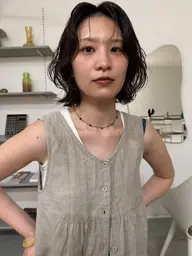 カット＋パーマ＋3stepトリートメントのメニューになります！⚠️ショート，メンズ不可