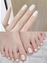 💅ハンド&フット🦶セット、ラメグラデーション/ワンカラーパーツ2個（同時施術可能）