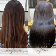 髪質改善×酸性ストレート⭐︎カット