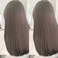 《朝のセットが簡単・楽に◎》全体縮毛矯正➕全体カット➕トリートメント