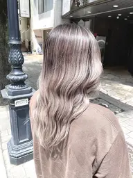 【デザインを楽しむ♪】ケアブリーチ  ダブルカラー＋3STEPトリートメント