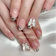 フレンチネイルorガラスフレンチ💅🏻オフ、ケア込み✨