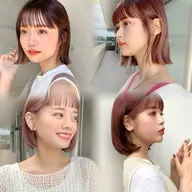 人気No.2✨【ボブ限定】カット+ワンカラー+トリートメント